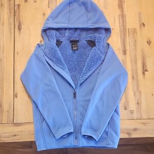 Burton Blue Kids Hooded Sweatshirt sz M